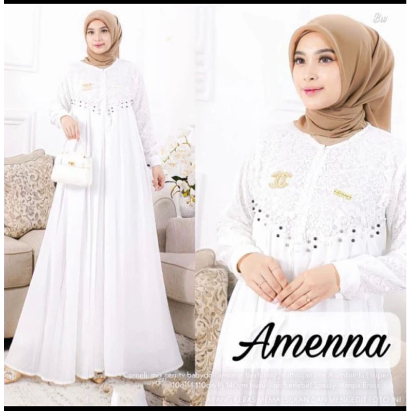 AMEENA DRES - NEW MODEL - PAKAIAN WANITA - BISA COD