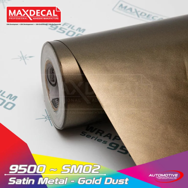 Stiker Sticker Maxdecal Satin Metal SM Mobil Motor