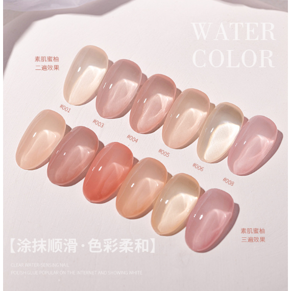 2023 NEW CHARZIEG Kutek UV Gel kutek Gel Polish Ice Transparent Muscle Honey Pomelo