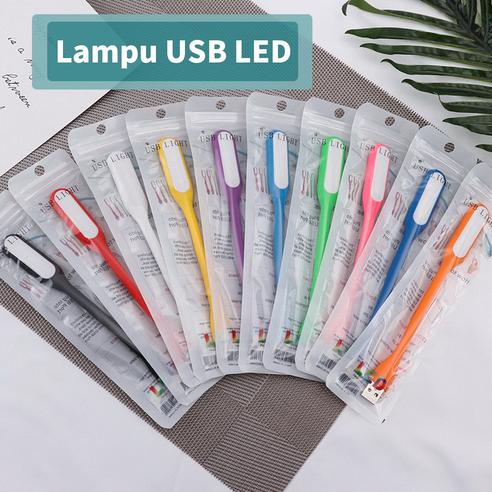 Lampu LED USB  Flexible LED Stick Lamp Sikat gigi Light Lampu Baca