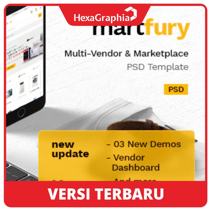 MartFury | Multi-Vendor & Marketplace eCommerce PSD Template