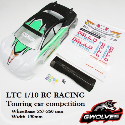 Body Shell LTC 1/10 RC RACING Rc Rally Drift Car Hsp Kyosho Tamiya