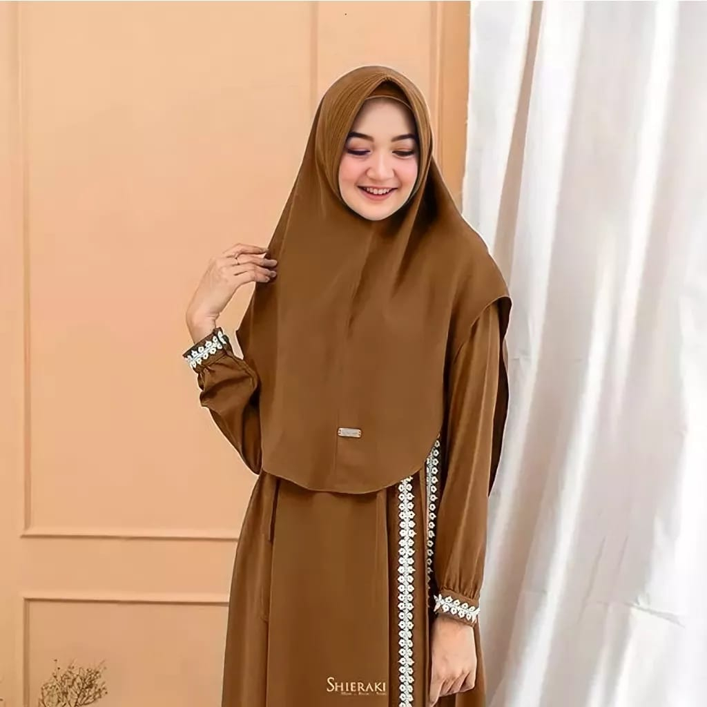 Gamis Katun Polos Toyobo Fodu Madina Premium Remaja Terbaru Busui Friendly