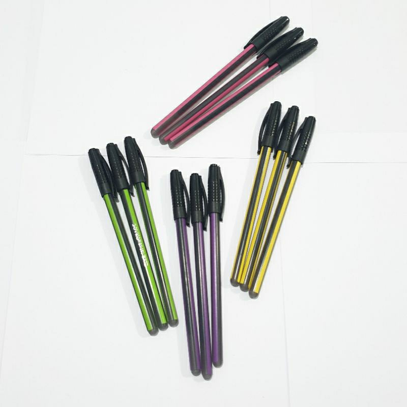 Ballpen Joyko BP-250 BRIZ / Pena Tinta Hitam 1 pack isi 12 pcs / Pulpen Joyko Pena Murah / Ball Pen Hitam