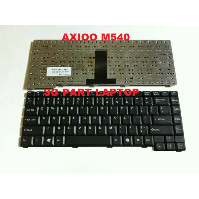Keyboard Axioo Neon MNC M54 M54N M540 M540N M54V M540V