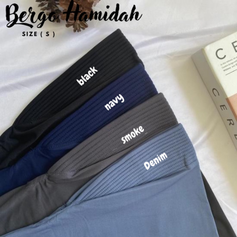 ( S ) Daily Bergo Hamidah hijab sport standart bymegahijub