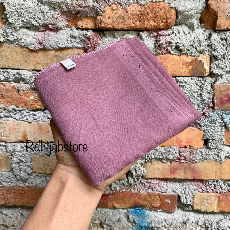 hijab segiempat paris / catton paris old | red rose | azara | varisha-mauve