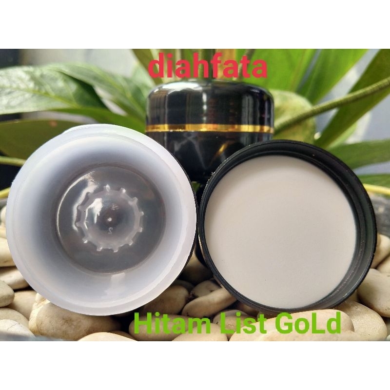20 Pcs Pot Cream 30gram Hitam Hitam List GoLd