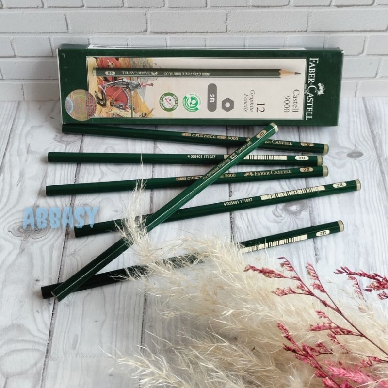 

Pensil Kayu FaberCastell 2B isi 12pcs