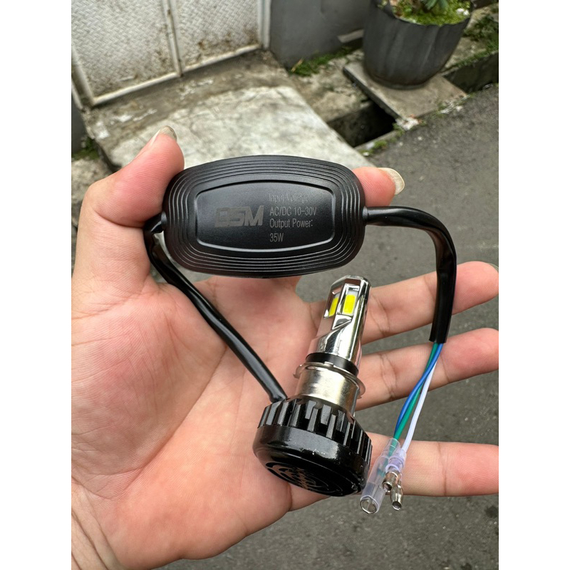 Lampu Depan Led BSM Racing 3 Led dan 6 Led Super Terang