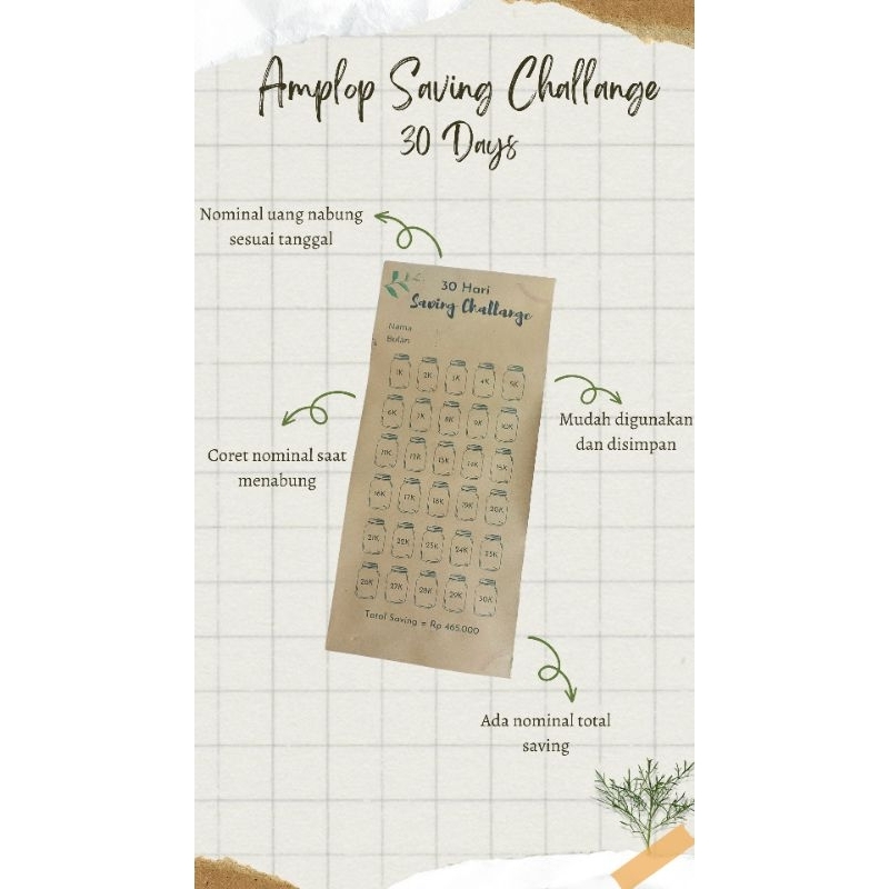 

Amplop Saving Challange