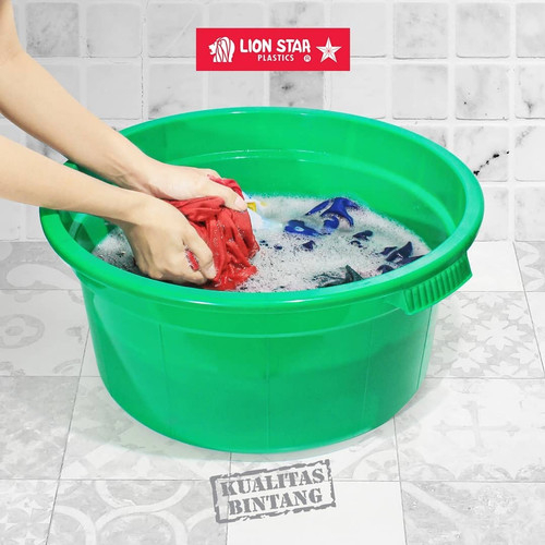 GOJEK LION STAR BA-26 BA26 BASIN USA 27 BASKOM BAK TEMPAT AIR PLASTIK JUMBO WARNA