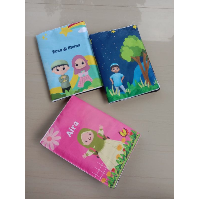 

paket usaha sampul buku iqro custom nama