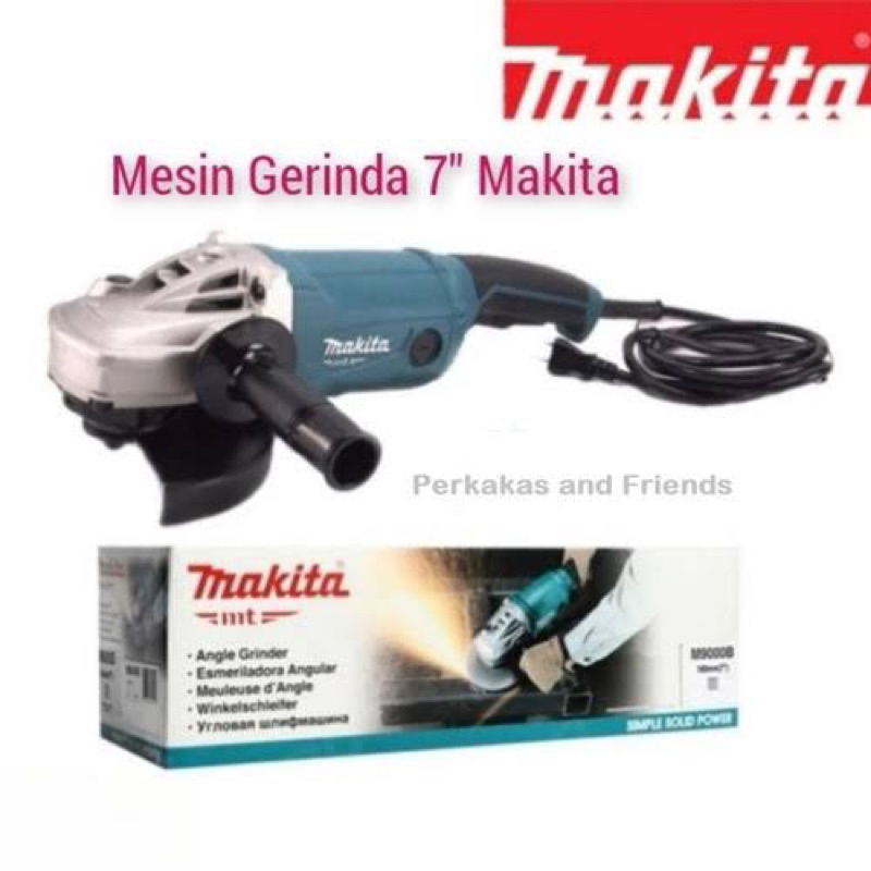 Mesin Gerinda 7” inch MAKITA asli original