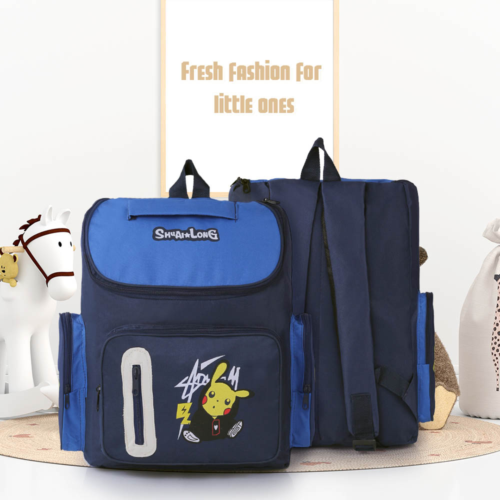 Tas Backpack Anak Sekolah TK SD PAUD MI Pikacu 101