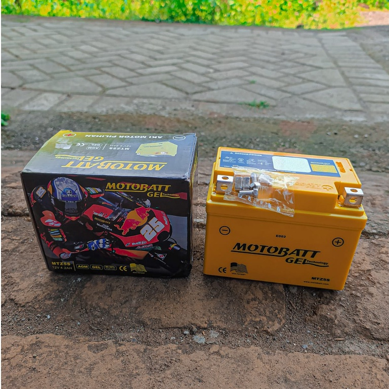 aki kering motor beat mtz5s motobatt