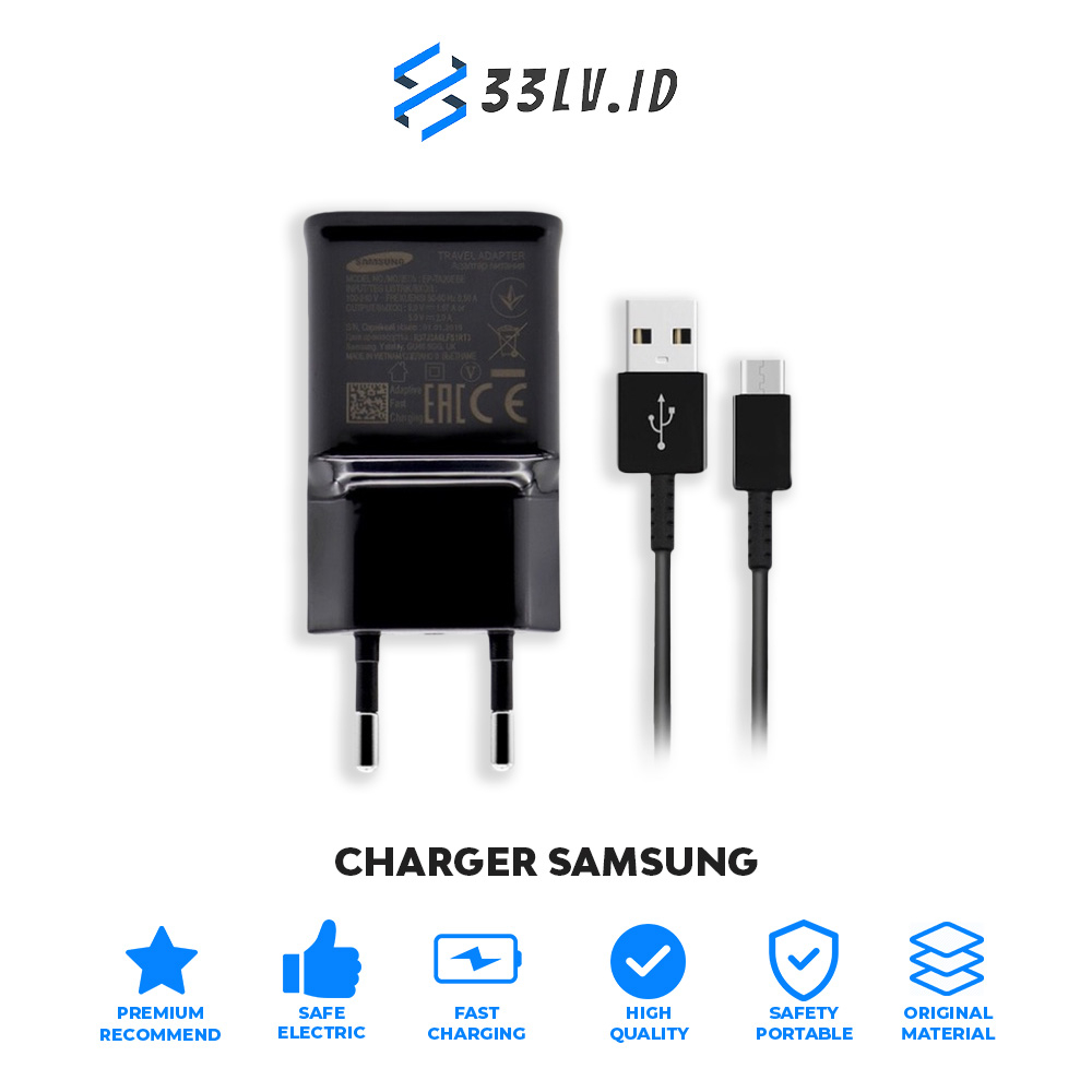 【33LV.ID】 charger phone s8 original tipe-C fast charging