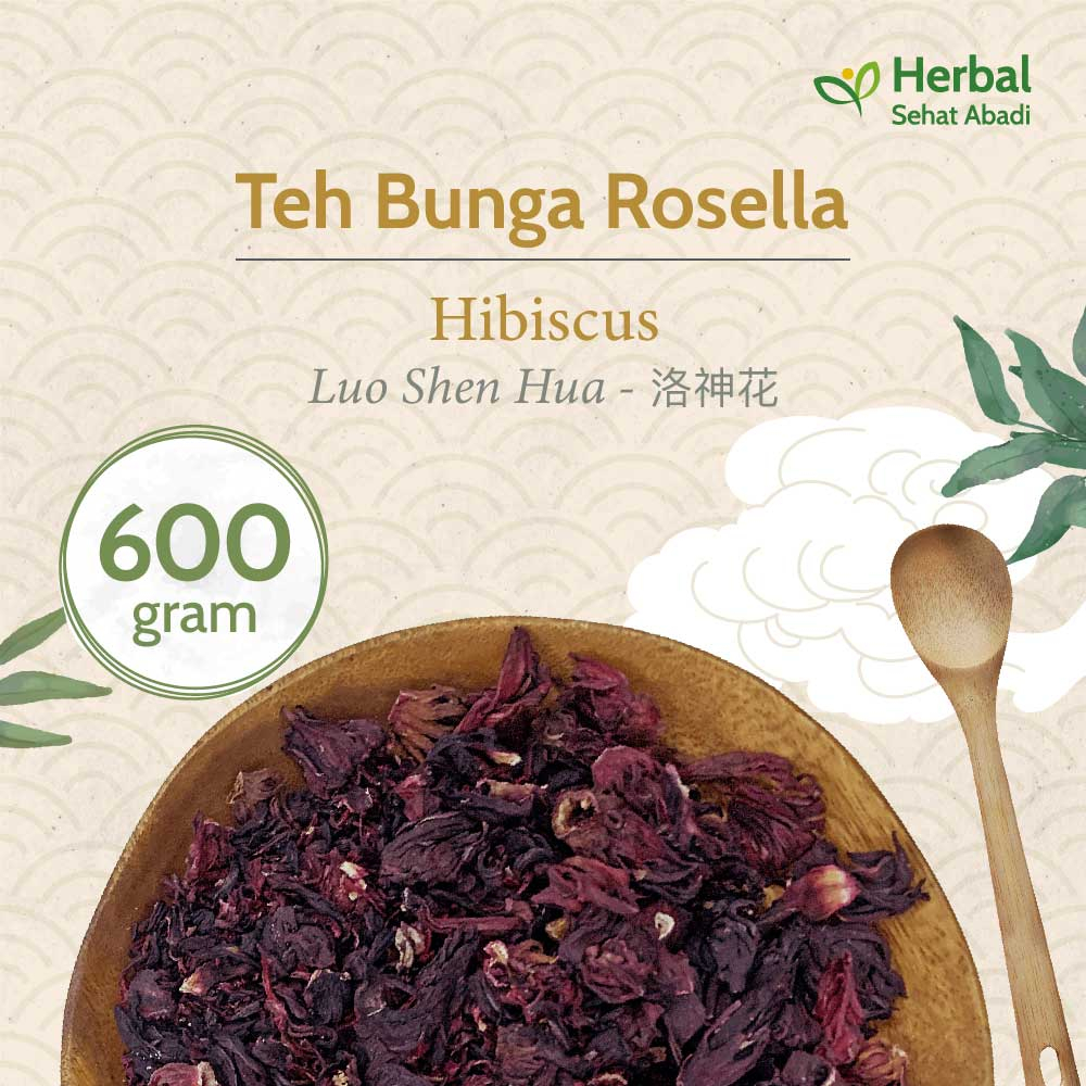 

Rosella 600 gram / Teh Bunga Rosela (洛神花) / Hibiscus