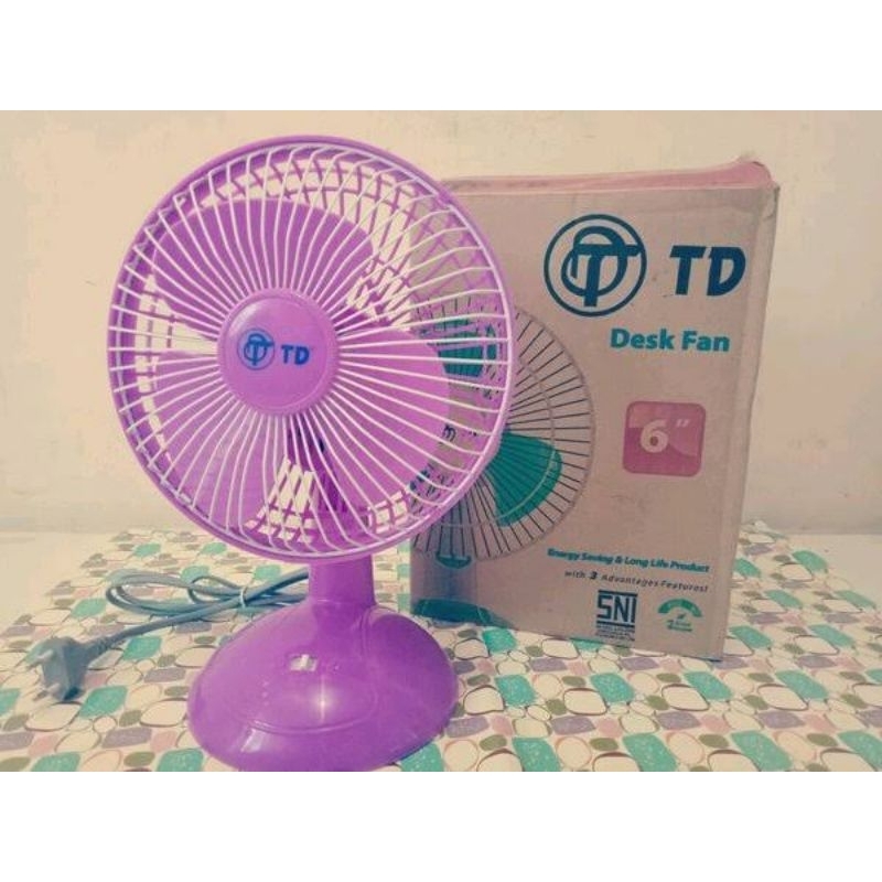 TD/Kavolux Kipas Angin Meja 6&quot; / Desk Fan 6 Inch