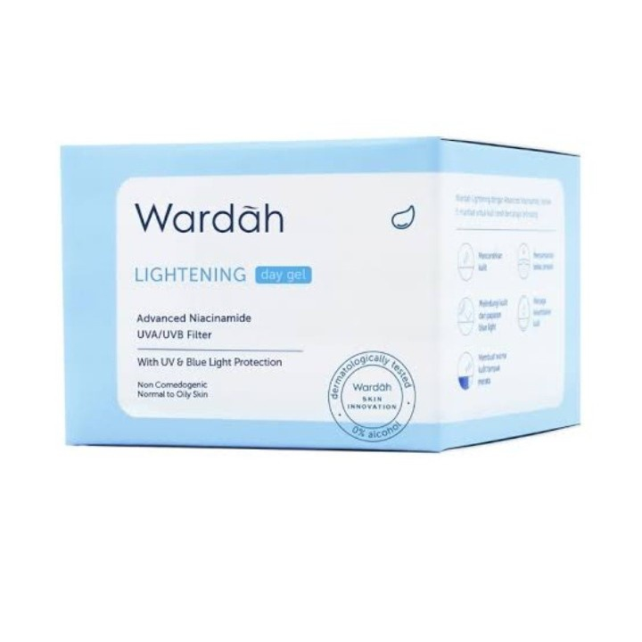 (cod) WARDAH LIGHTENING DAY GEL 20 ml dan 30 ml terlaris