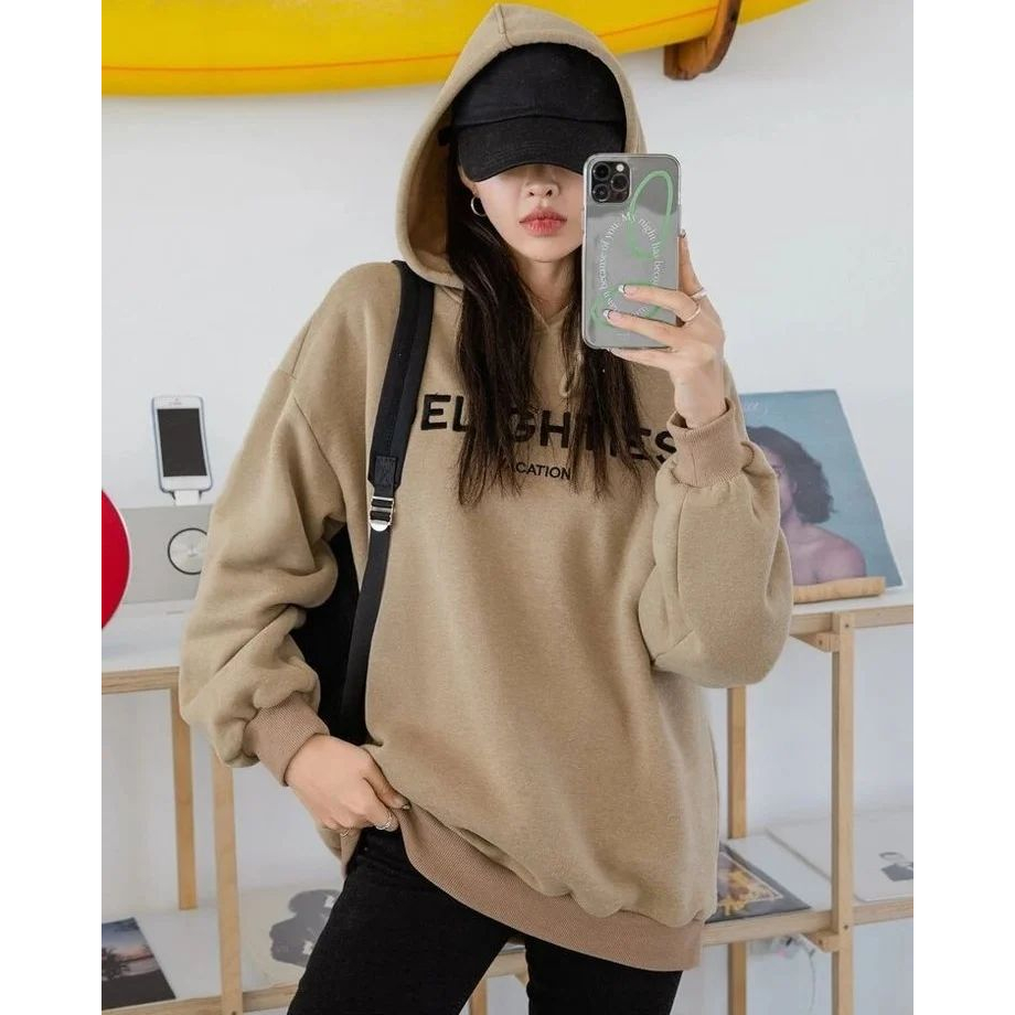 DELIGHTS SWEATER OVERSIZE SWEATER KOREAN STYLE FLEECE