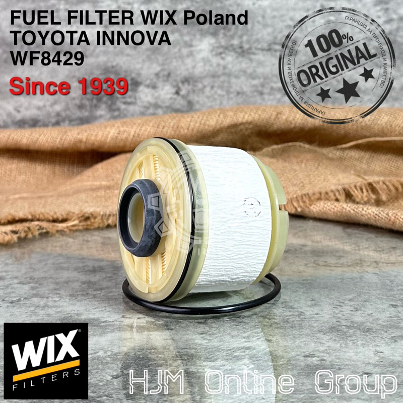 FUEL FILTER SARINGAN SOLAR INNOVA FORTUNER HILUX WIX Poland WA8429