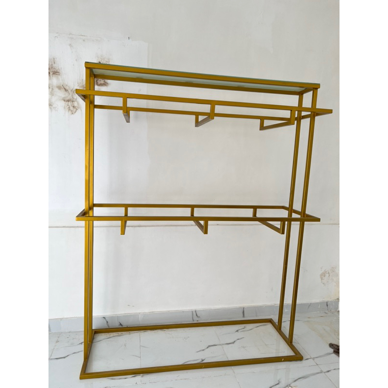 rak display  baju butik
