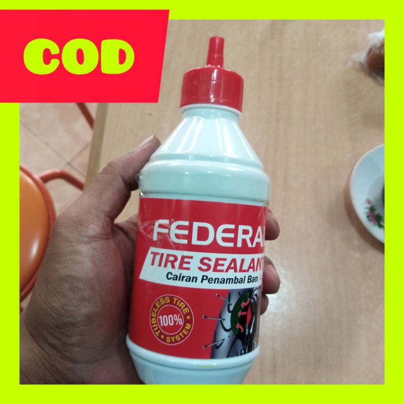 CAIRAN TUBLES SEALANT TUBELESS 350ML FEDERAL CAIRAN BAN TUBLES FEDERAL 350 ML