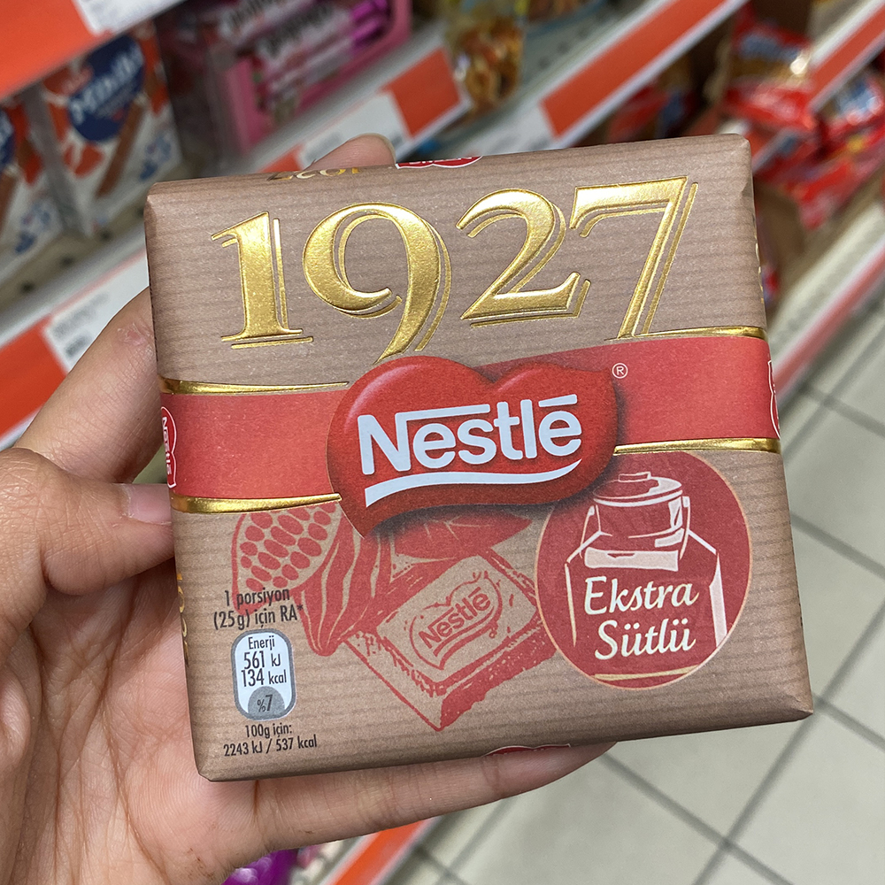 

Asli Turki! COKLAT NESTLE 1927 Original / Nestle Chocolate / Turkish Chocolate / Coklat Turkey