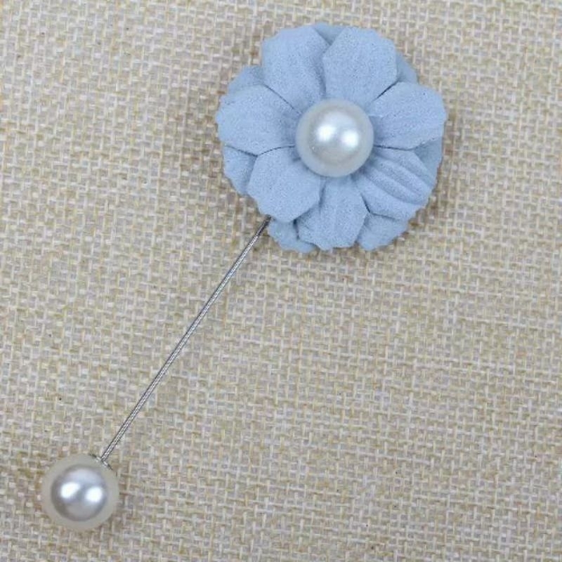 COD Medan termurah/Mutiara korean Bros pearl pin/Tuspin bunga-Mutiara