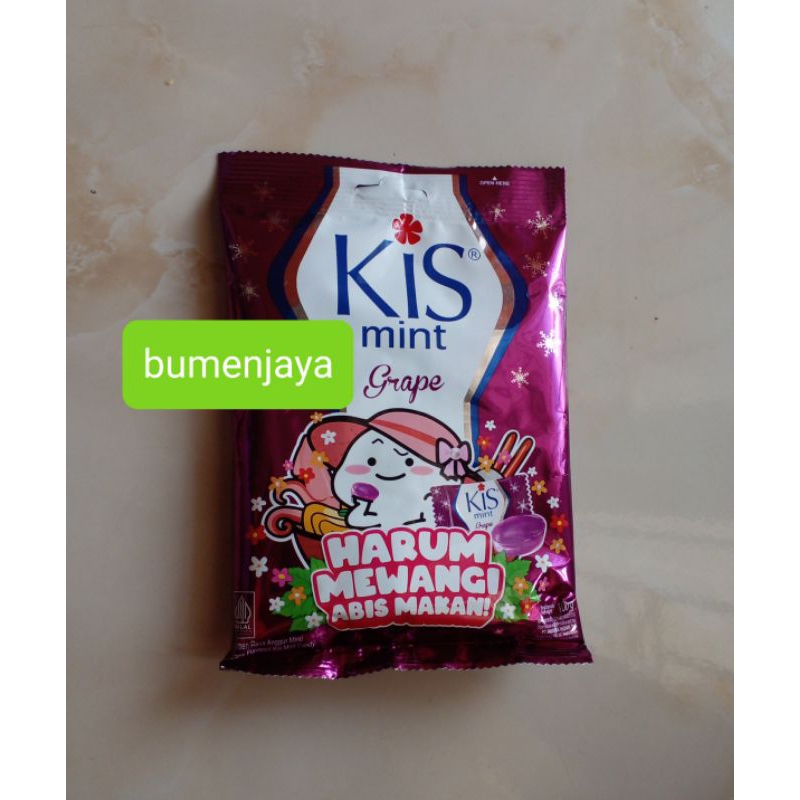 

Permen kis candy rasa buah nett 100 gram