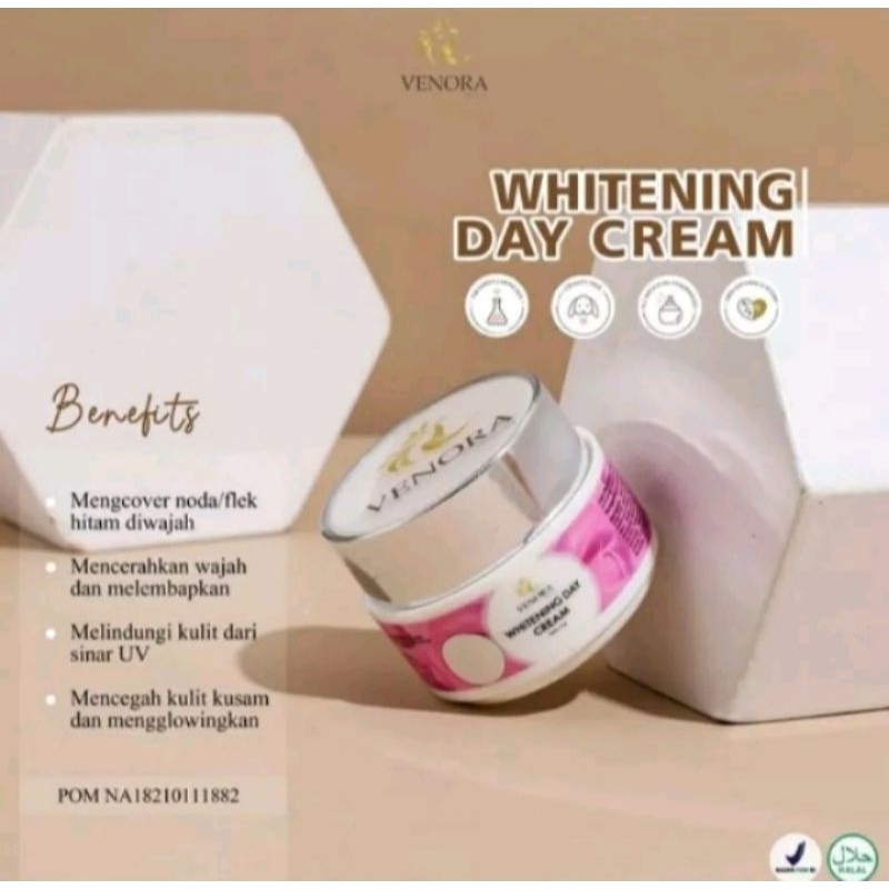 WHITENING DAY CREAM KRIM SIANG VENORA