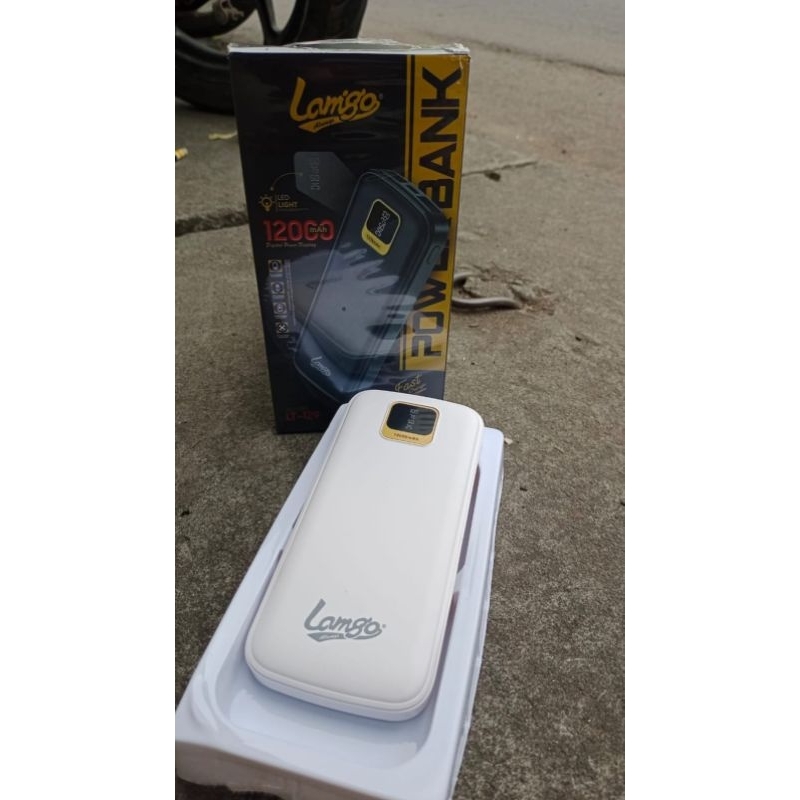 Powerbank Lamigo LT-129 12.000mah (Real Capacity)