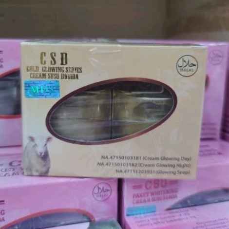 CSD Thailand Cream Susu Domba Gold Glowing Series Original MDS