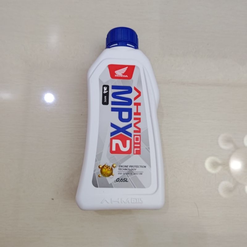 OLI MESIN MPX2 MPX 2 650ML 0.65L OIL MOTOR MATIC MATIK BEAT STREET NEW SCOOPY ESP GENIO