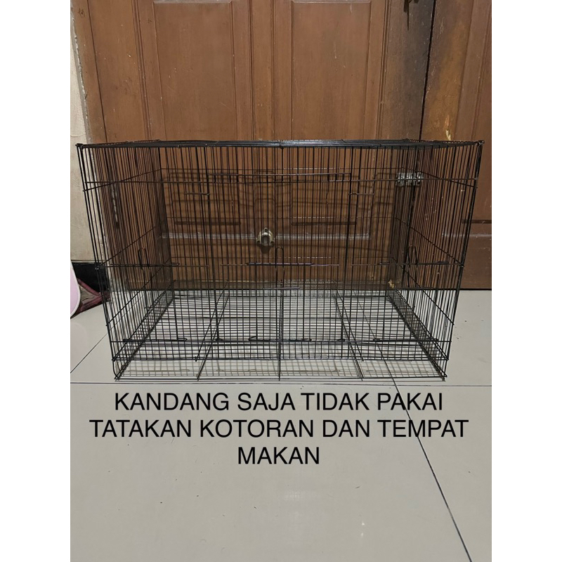 KANDANG KUCING MURAH SIZE L 60x40x40 CM