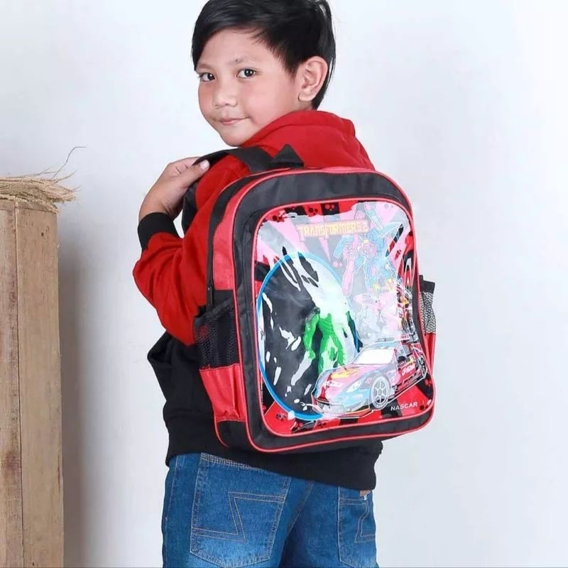 Tas Ransel Anak Gendong Punggung Sekolah Anak Sd Tk Laki laki Karakter Trasformers Tas Anak Sd Karakter Boboiboy Tas Sekolah Anak Tk Gambar Tas Anak laki laki Sd Tk Spiderman Ultramen Tobot Naruto Ben 10 Tas Sekolah Anak