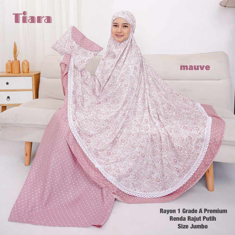 Mukena rayon jumbo Setelan Atasan Bawahan dewasa