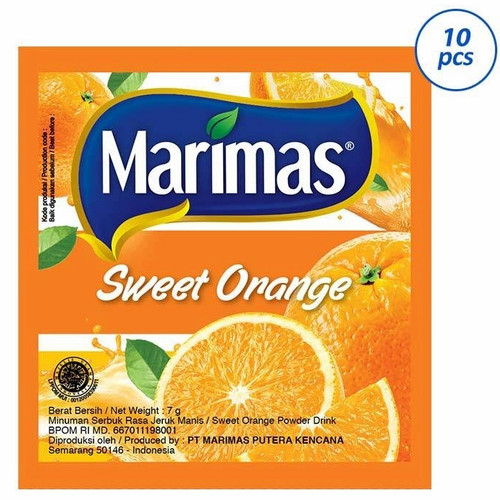 

1 SACHET MARIMAS RASA SWEET ORANGE