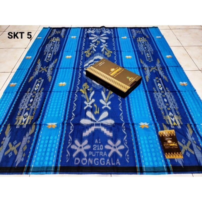 SARUNG PUTRA DONGGALA SKT RAYON MOTIF SONGKET & PRINT