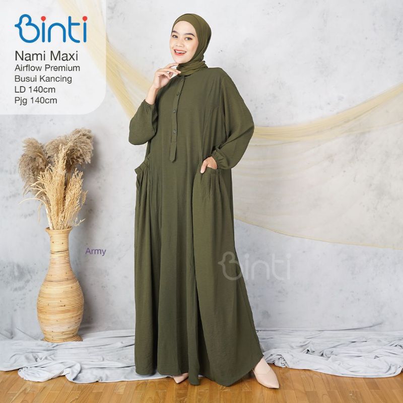 GAMIS JUMBO POLOS LD 140 BY BINTI ORIGINAL