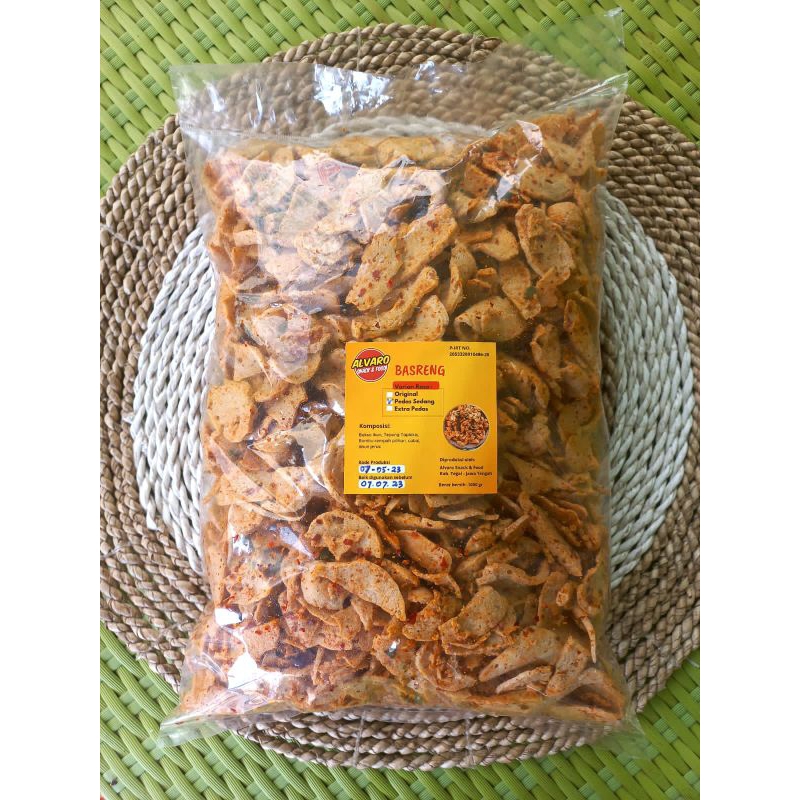 

BASRENG SUPER PEDAS RENYAH DAUN JERUK 1kg