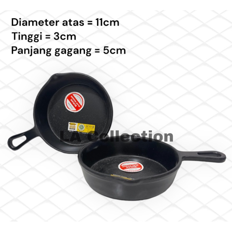 ( P7004A ) Piring Melamin Model Penggorengan Hitam Golden Dragon