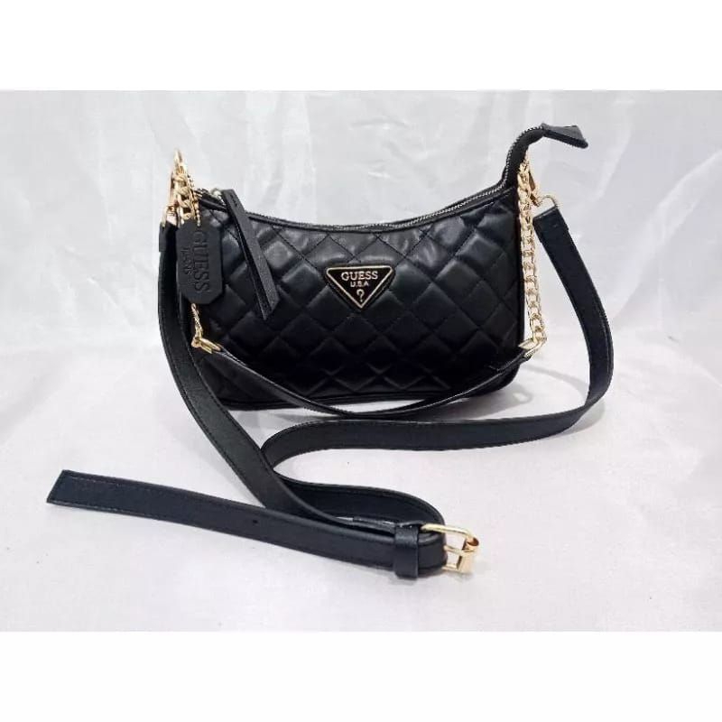 TAS SLEMPANG WANITA GU*E$$ SHOULDER BAGS FREE SARUNG+BUBBLEWARP