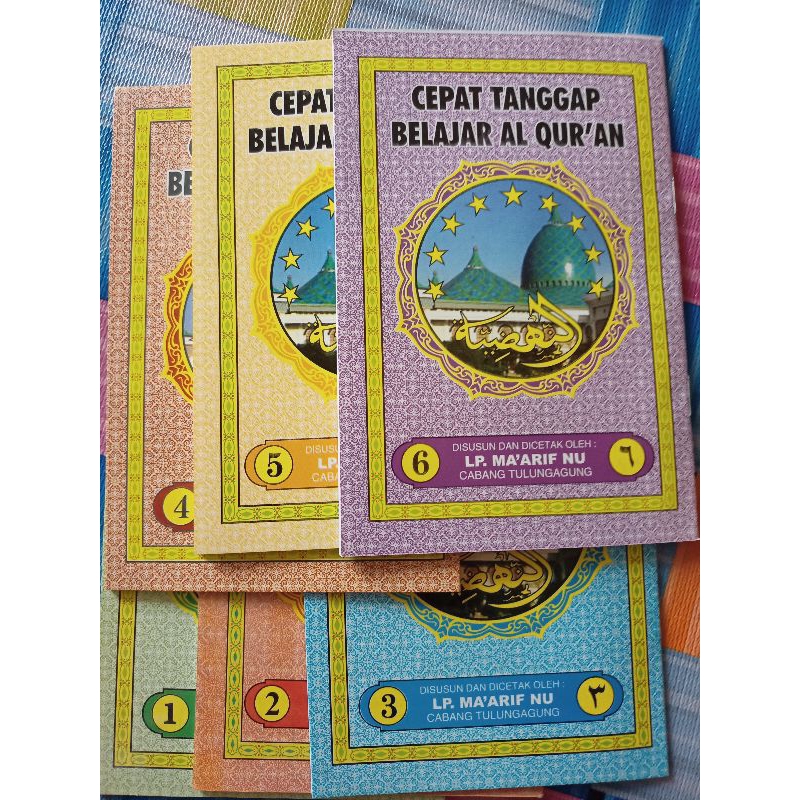 

jilid nahdiyah 1-6, per jilid