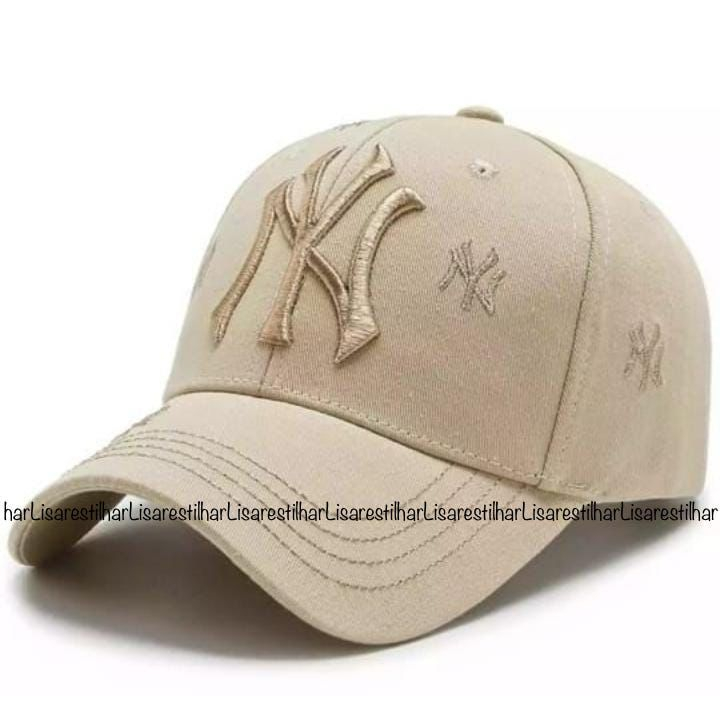 COD Topi Unisex Cap Hat Cotton Material Bordir NY Baseball / Baseball Cap Korea