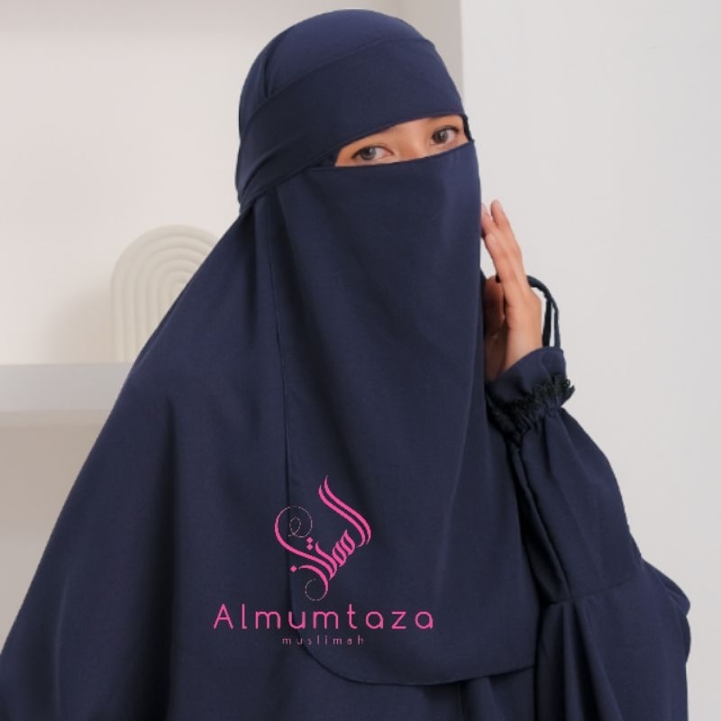 niqab bandana ceruty baby doll -Almumtaza Muslimah