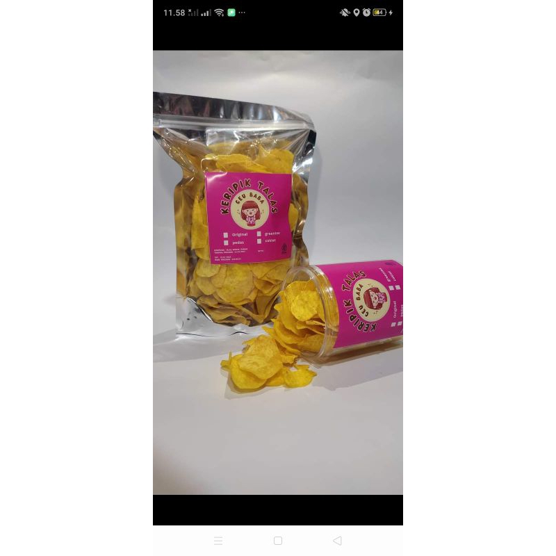 

keripik talas original