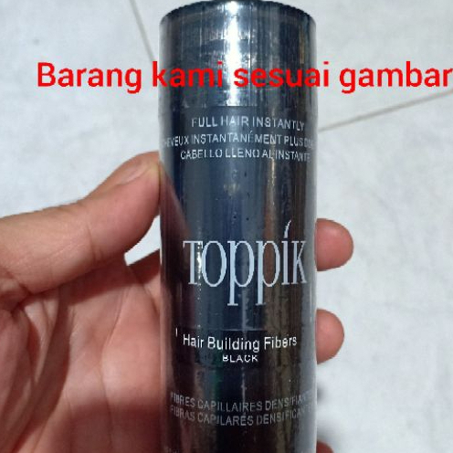 toppik 27.5 gram original usa bubuk fiber untuk penumbuh rambut kebotakan