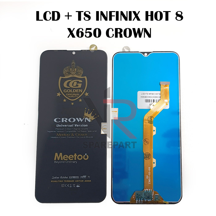 LCD INFINIX HOT 8 / X650 / X650B/X650C FULLSET TOUCHSCREEN